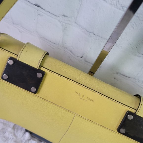 RAG & BONE Pilot Clutch Crossbody in Canary Yellow - Picture 17 of 17